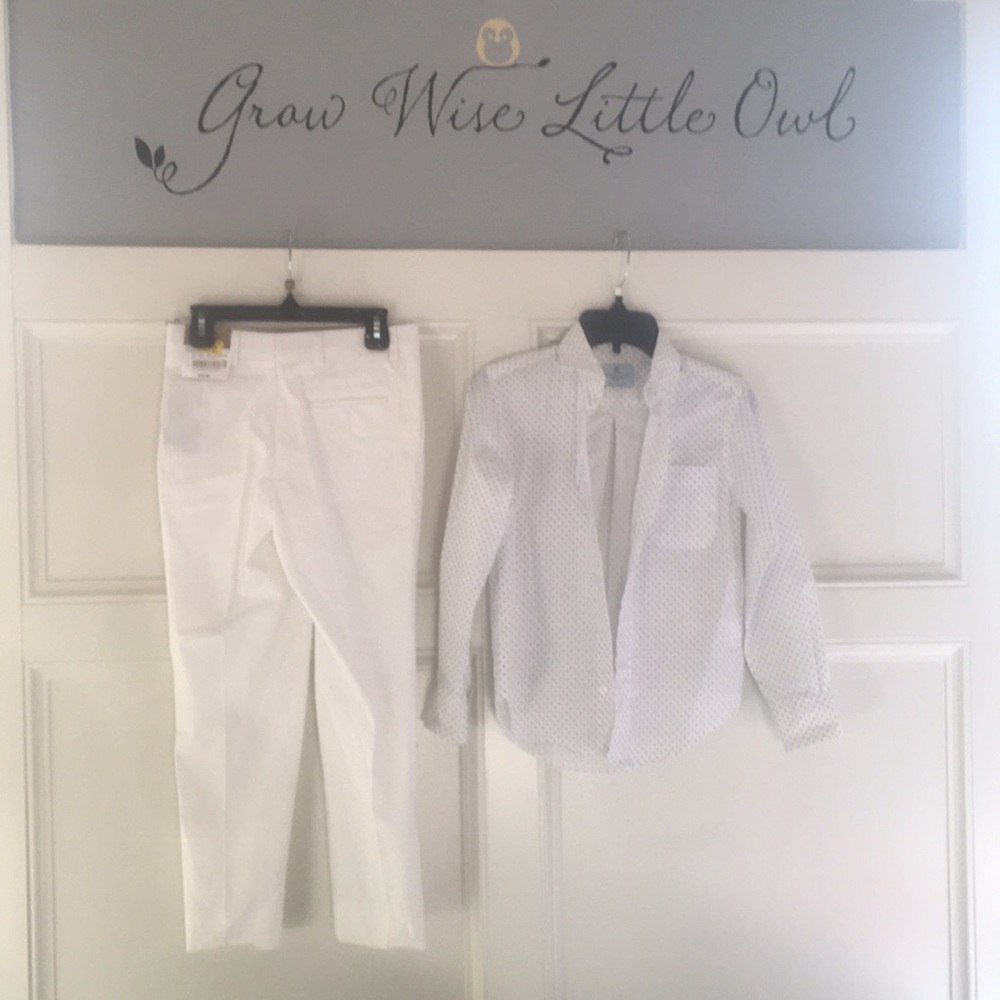 Boys sz 8 Dress shirt & Pants Set Dillard’s Class Club